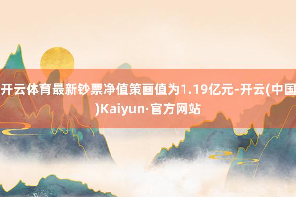 开云体育最新钞票净值策画值为1.19亿元-开云(中国)Kaiyun·官方网站